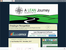 Tablet Screenshot of aleanjourney.com